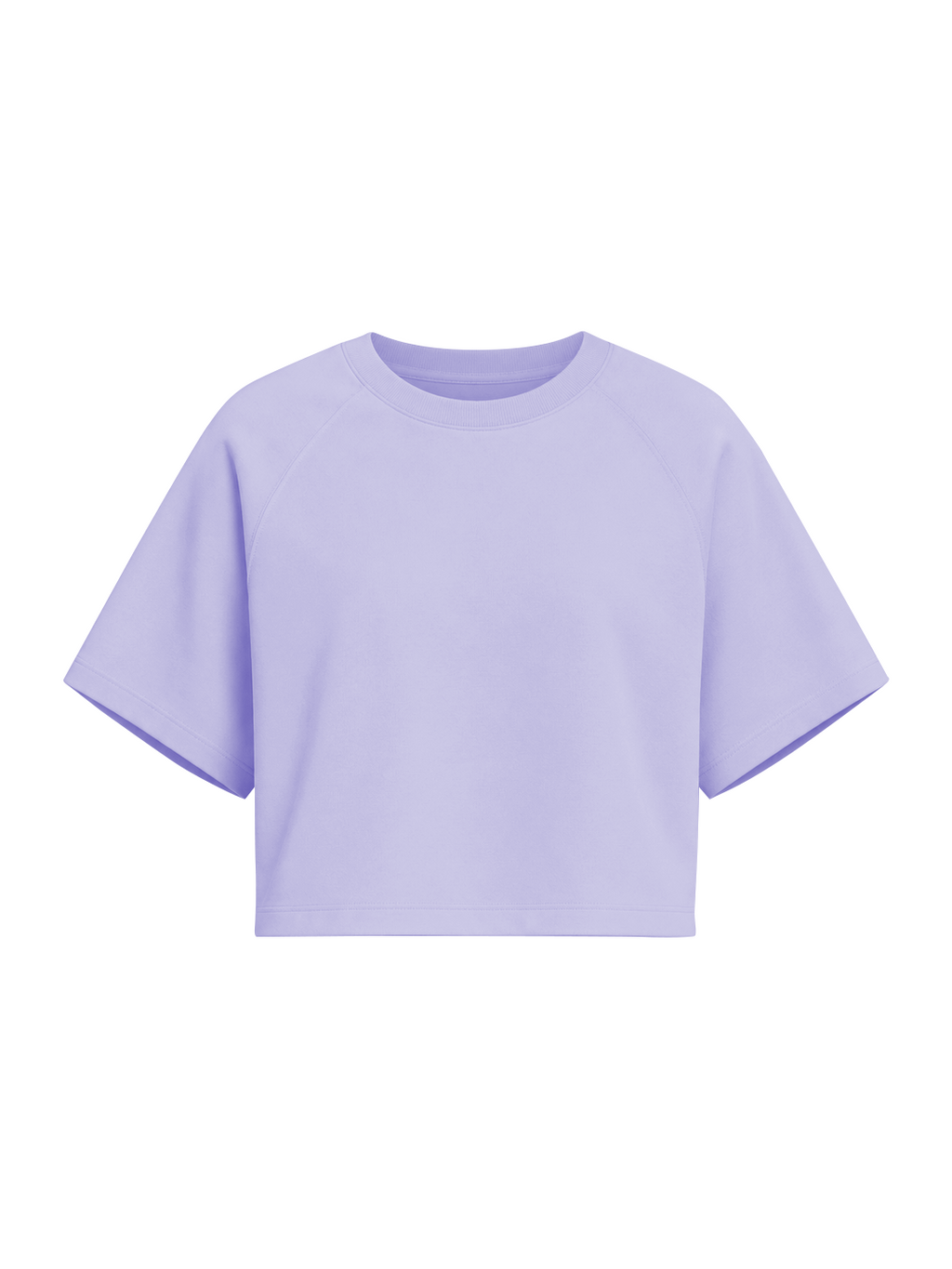 CROPEDTEE - LILAC DUST