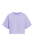 CROPEDTEE - LILAC DUST
