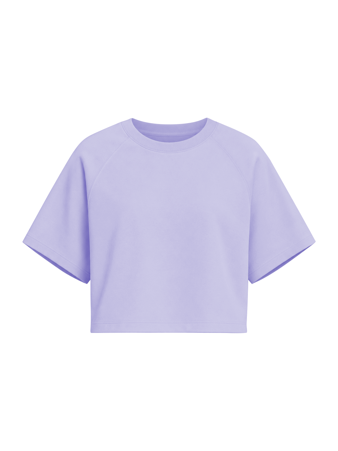 CROPEDTEE - LILAC DUST
