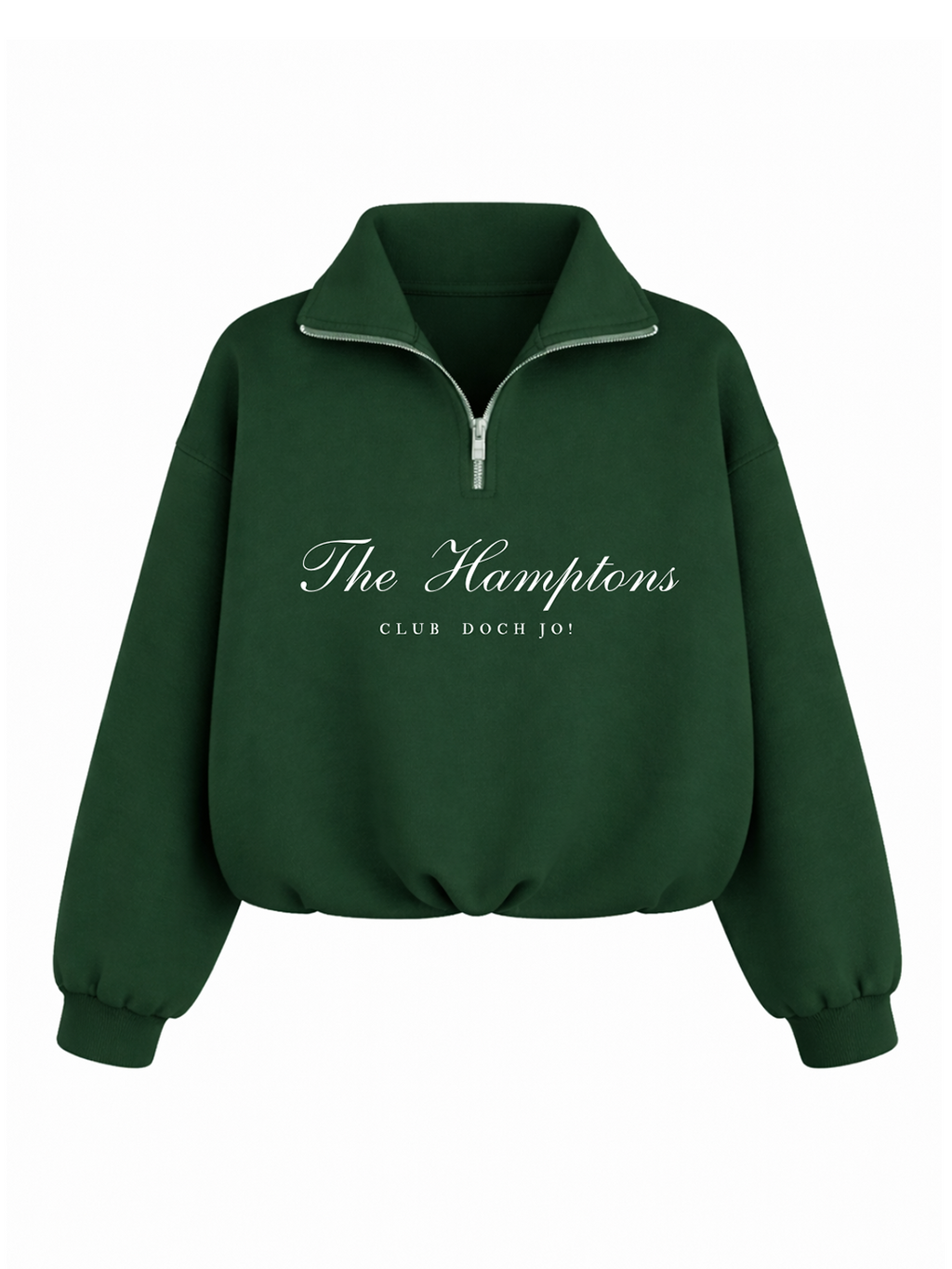 HAMPTONS HOODIE - HUNTER GREEN