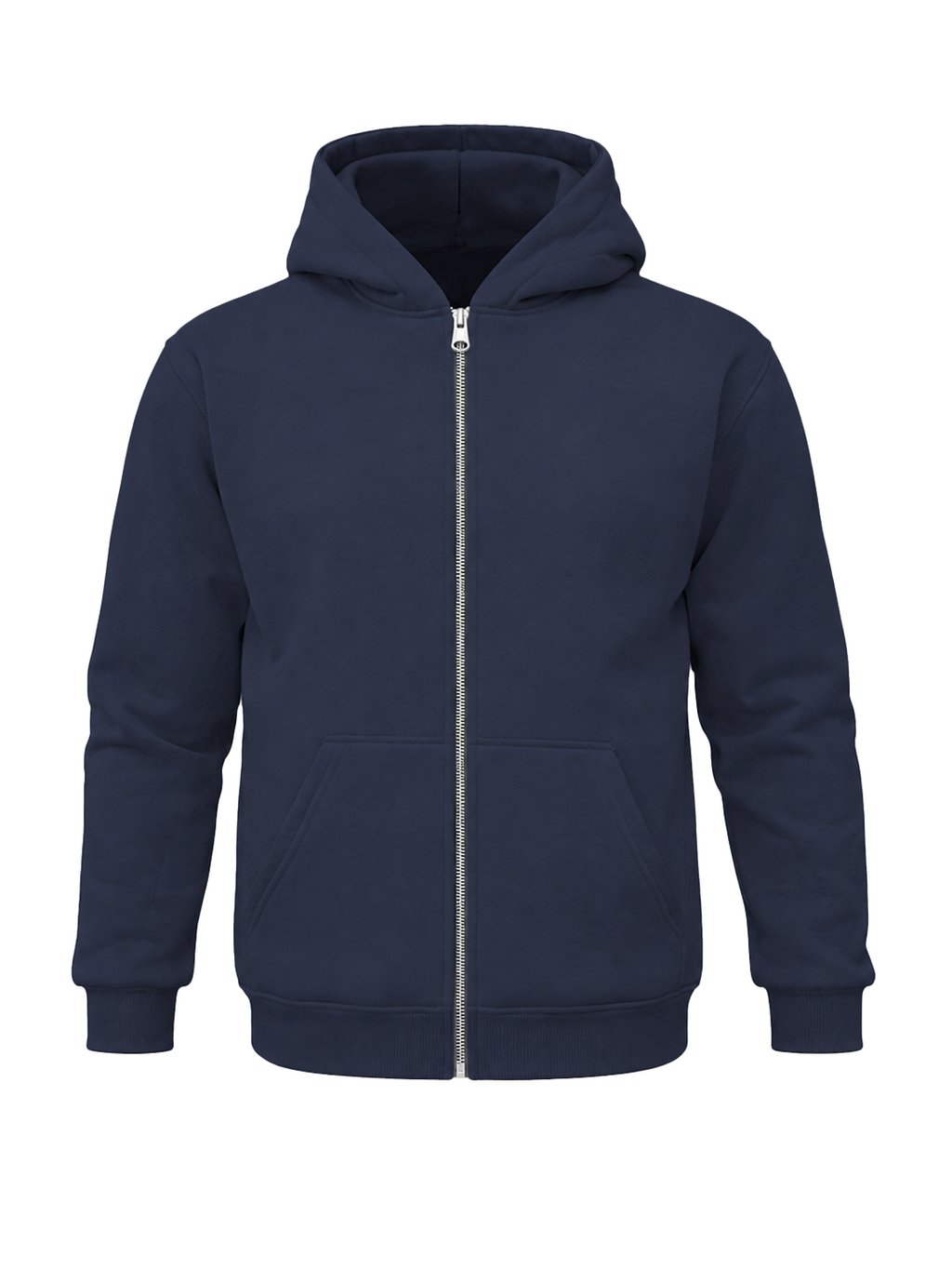 REGULAR ZIP HOODIE - MIDNIGHT NAVY