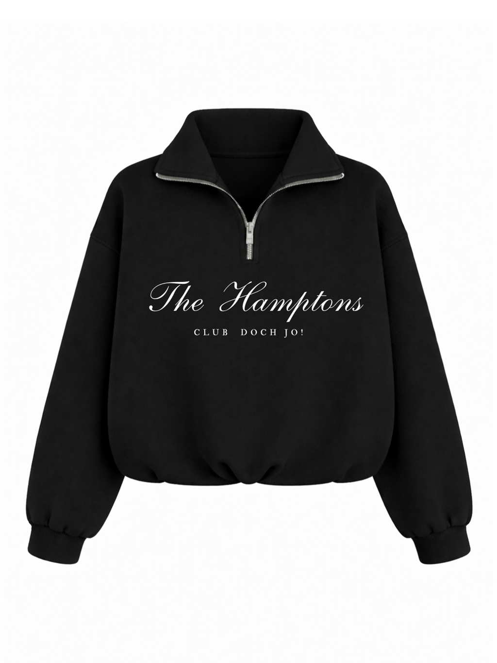 HAMPTONS HOODIE - COAL BLACK