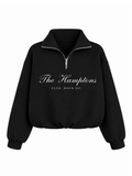 HAMPTONS HOODIE - COAL BLACK