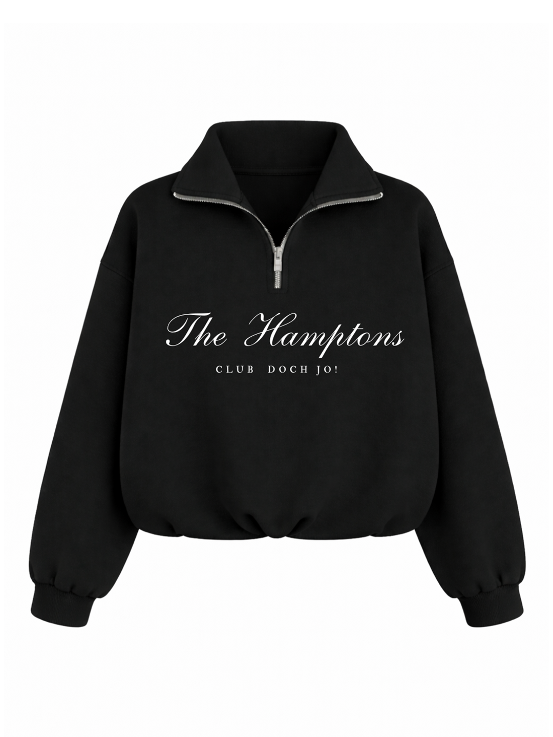 HAMPTONS HOODIE - COAL BLACK