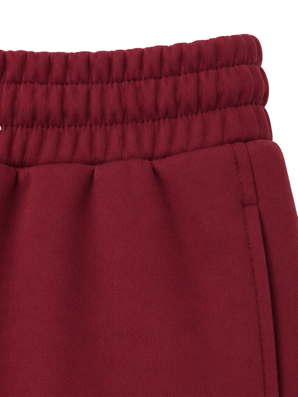 COZY PANTS - MERLOT RED