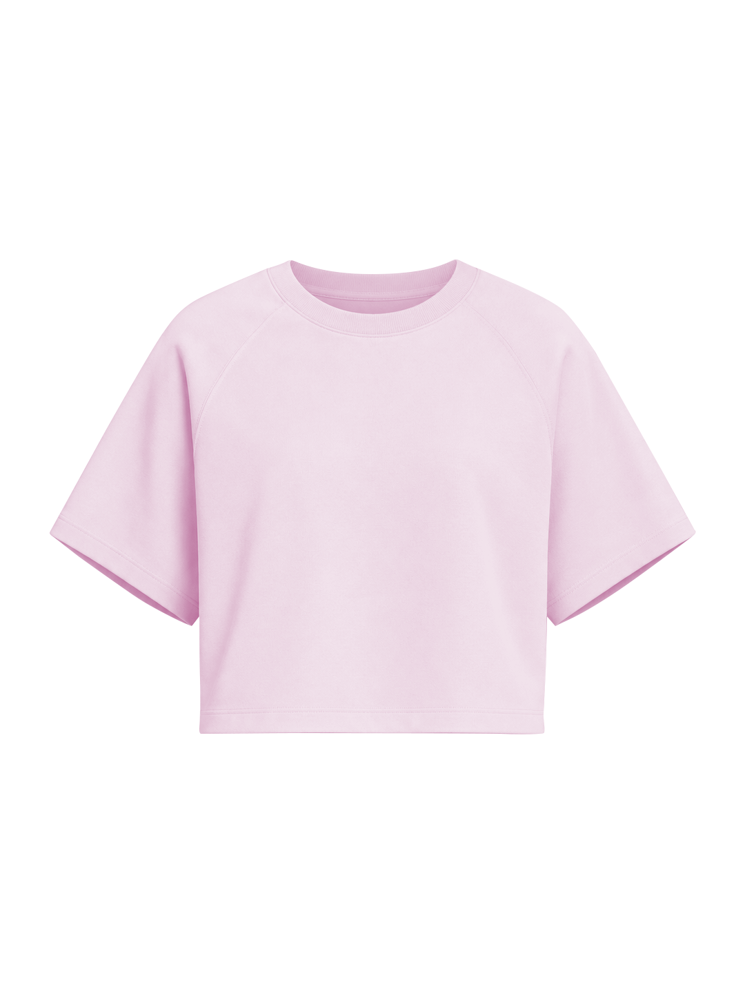CROPEDTEE - FUCHSIA