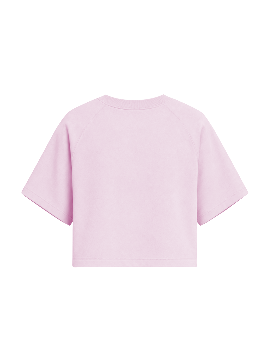 CROPEDTEE - FUCHSIA