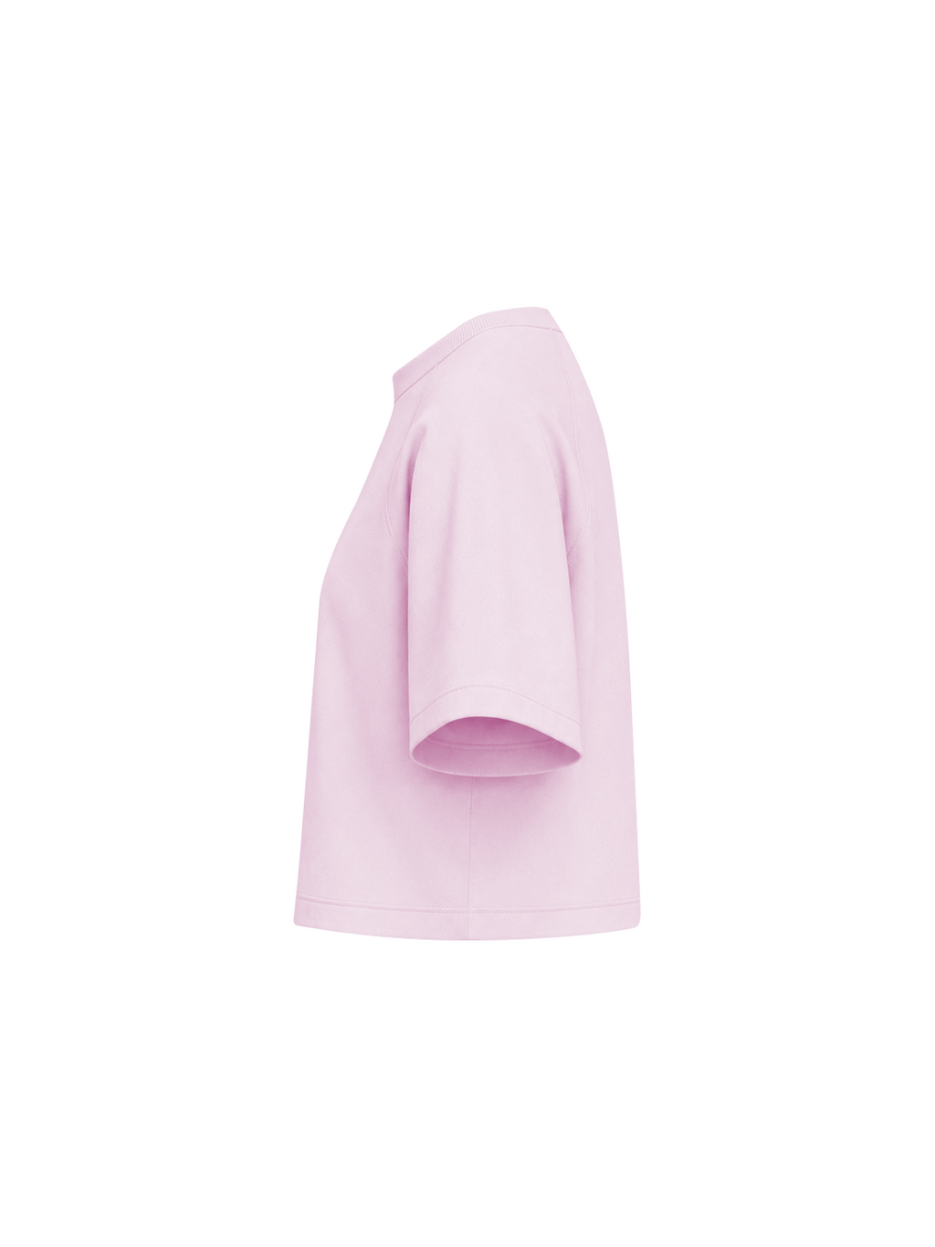 CROPEDTEE - FUCHSIA