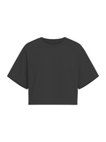 CROPEDTEE - COAL BLACK