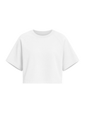 CROPEDTEE - WHITE