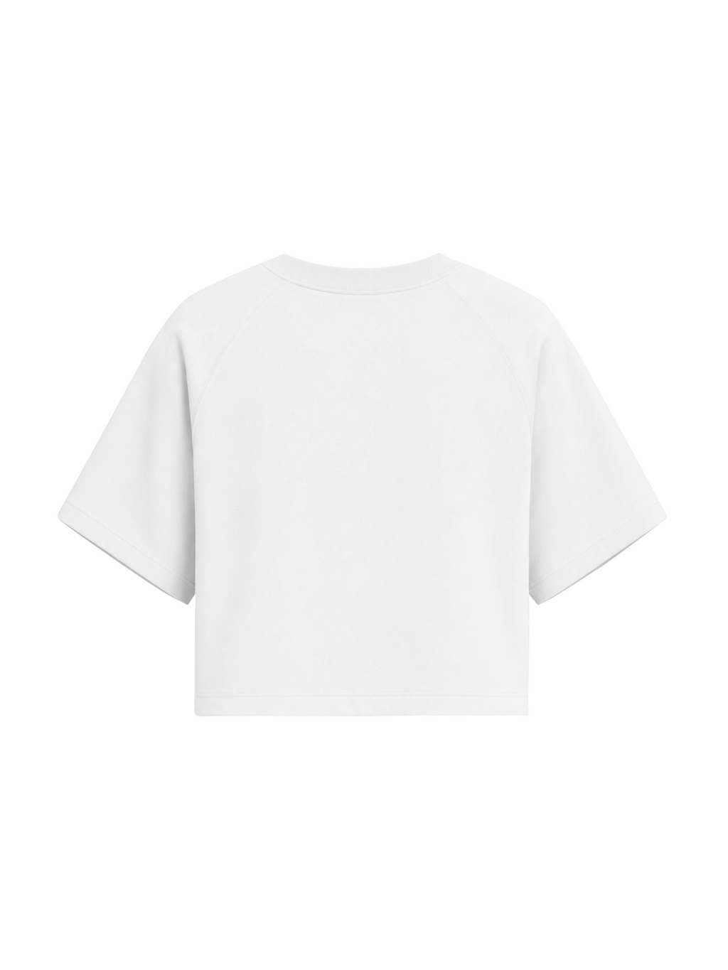 CROPEDTEE - WHITE