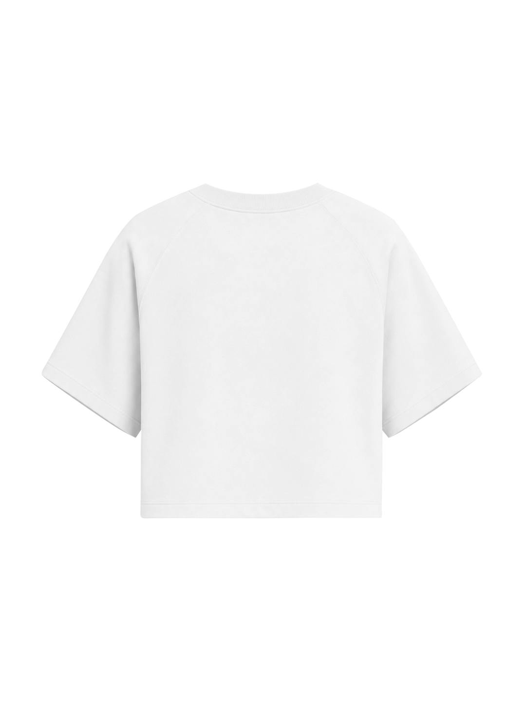 CROPEDTEE - WHITE