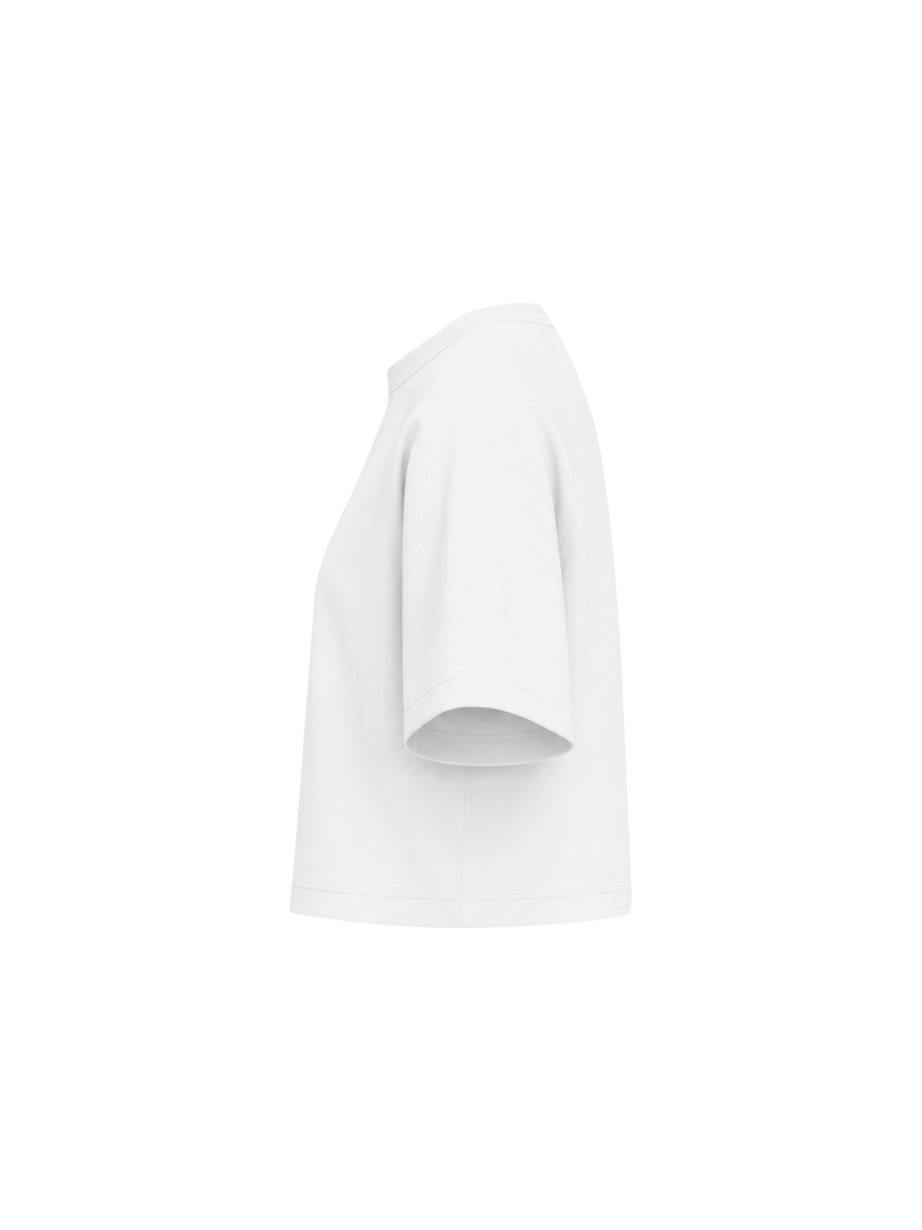 CROPEDTEE - WHITE