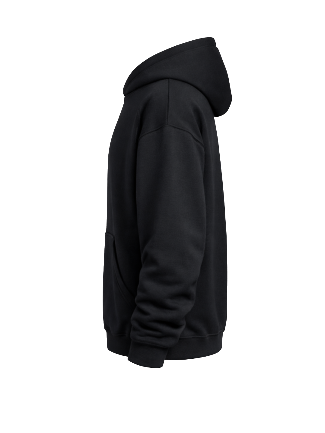 OVERSIZE HOODIE - COAL BLACK