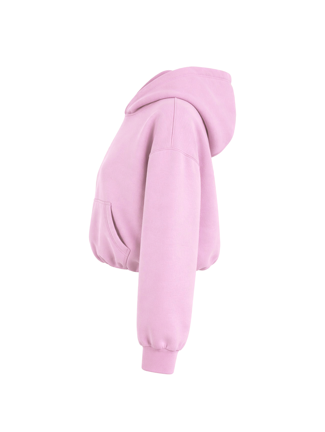 CROPPED PUFFY - ROSE QUARTZ