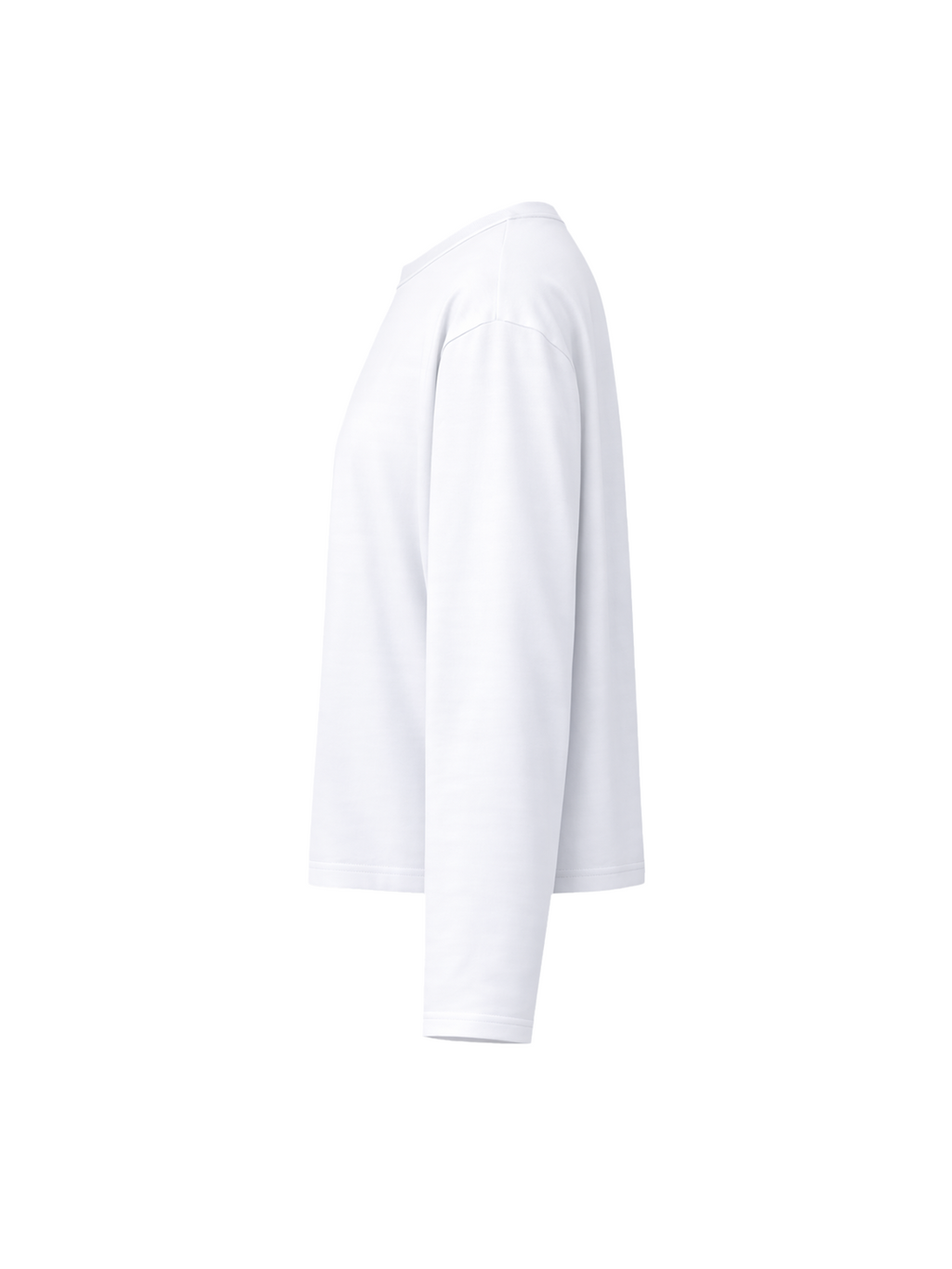 BOXY LONGSLEEVE - WHITE