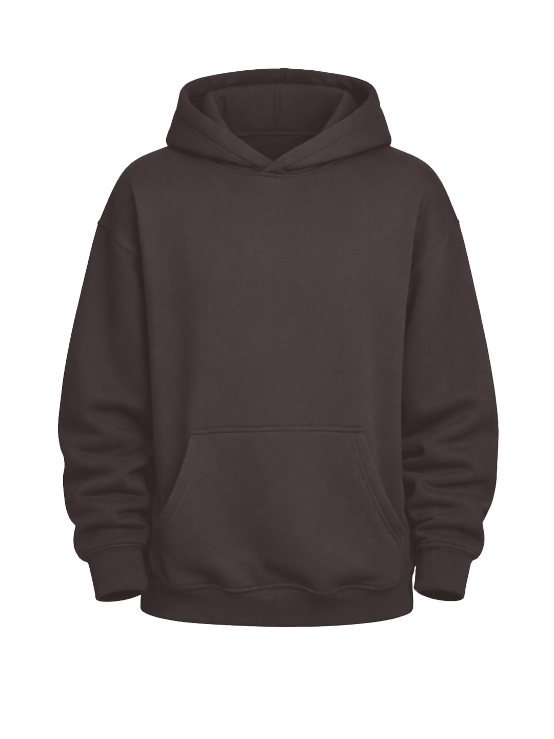 OVERSIZE HOODIE - CHOCOLATE FOUNDE