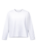 BOXY LONGSLEEVE - WHITE