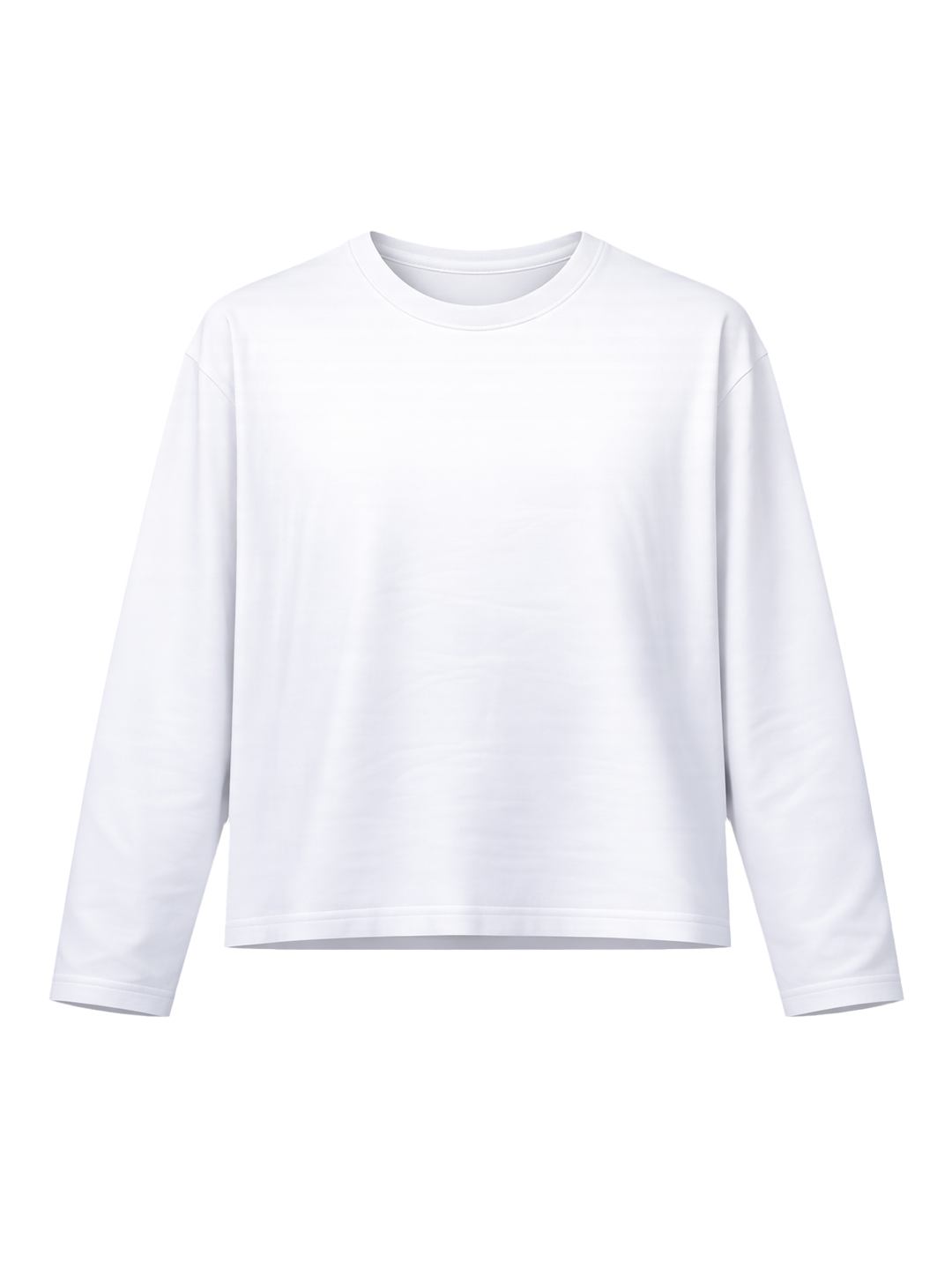 BOXY LONGSLEEVE - WHITE