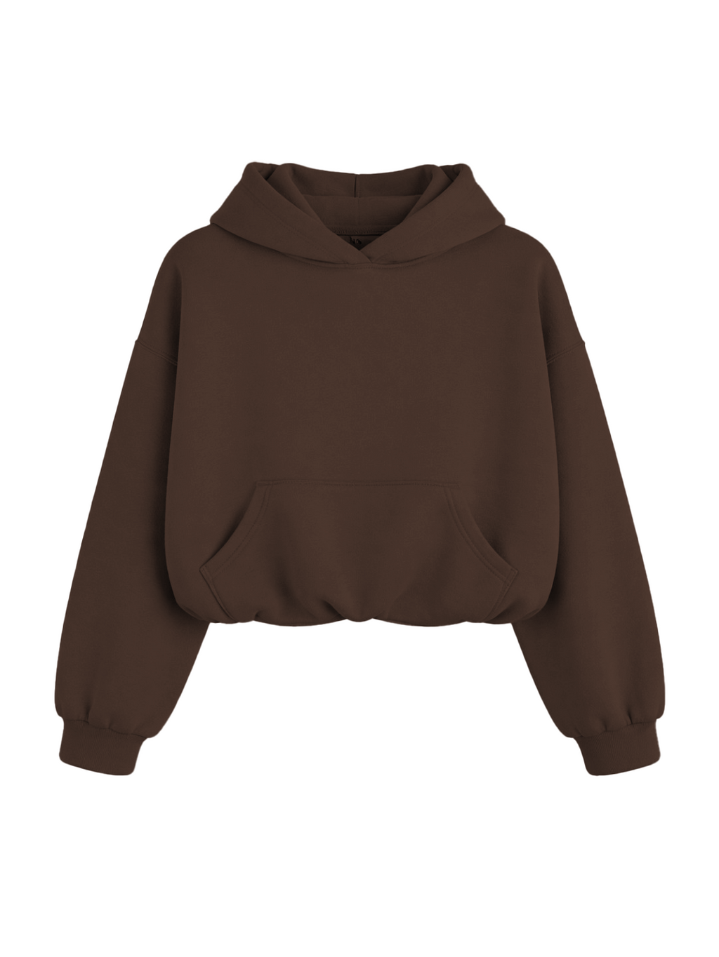 CROPPED PUFFY - CHOCOLATE FOUNDE