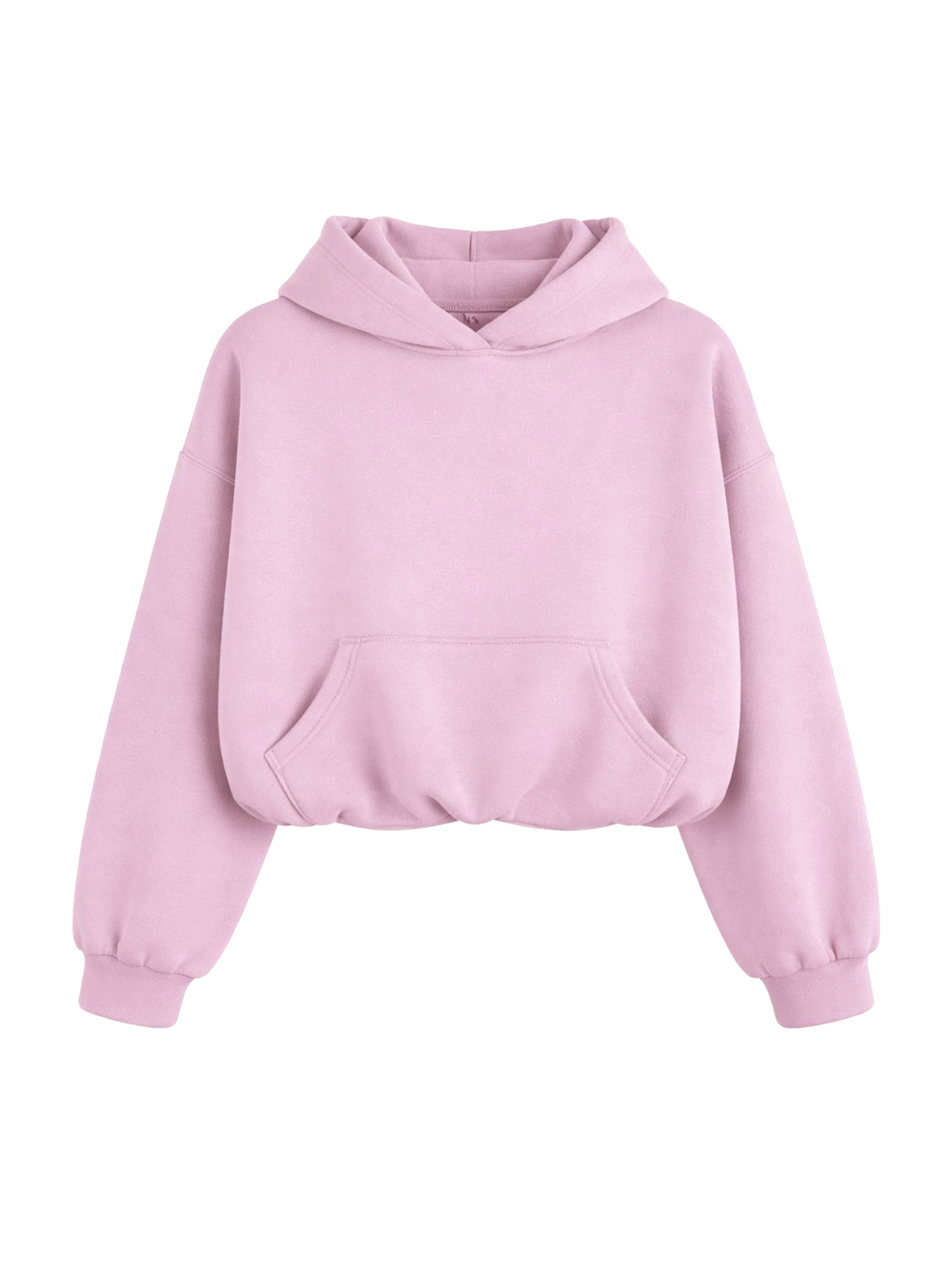 CROPPED PUFFY - ROSE QUARTZ