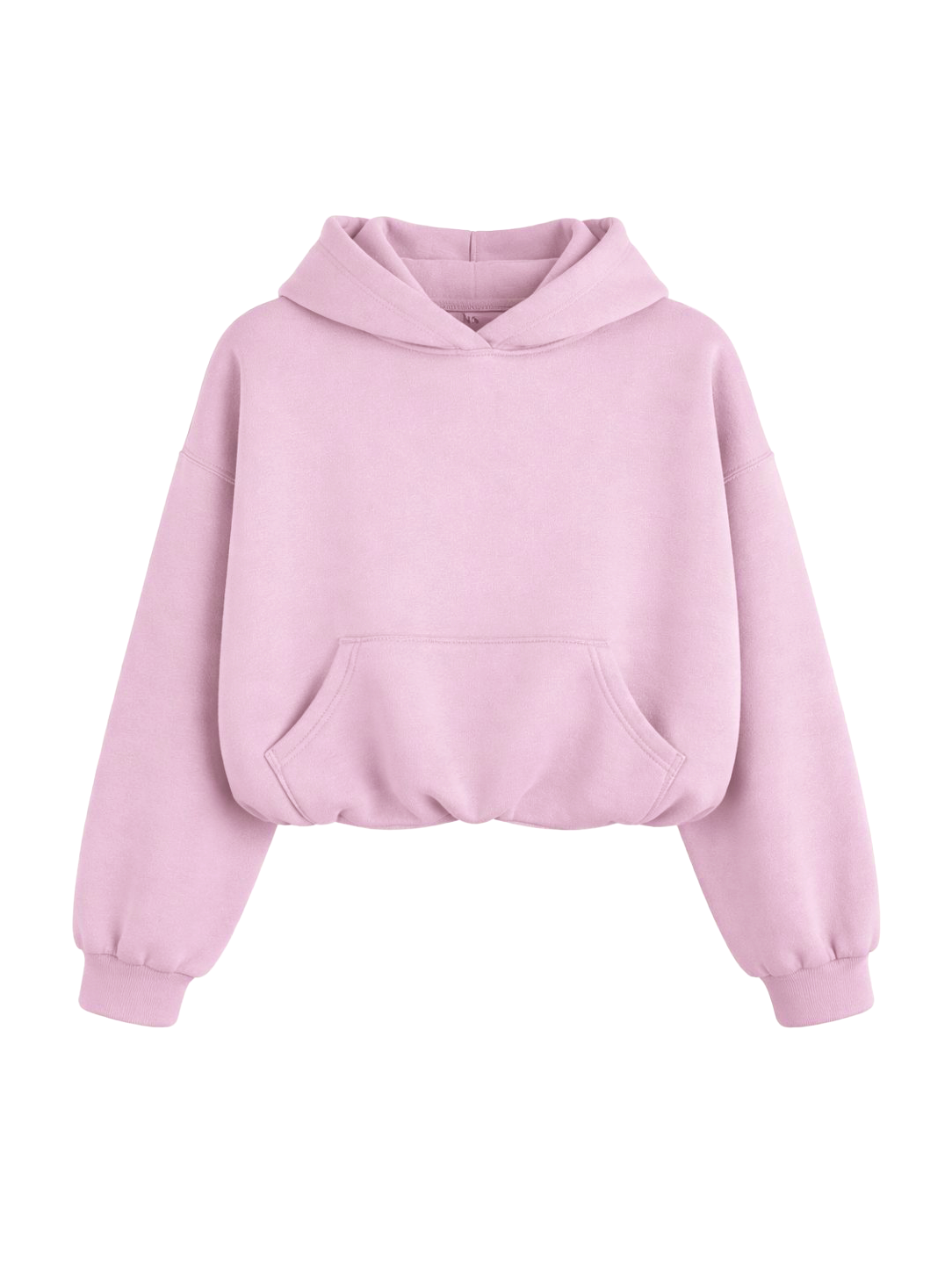 CROPPED PUFFY - ROSE QUARTZ