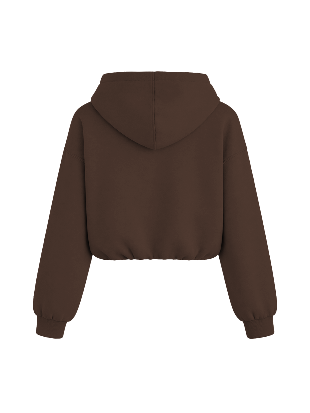 CROPPED PUFFY - CHOCOLATE FOUNDE