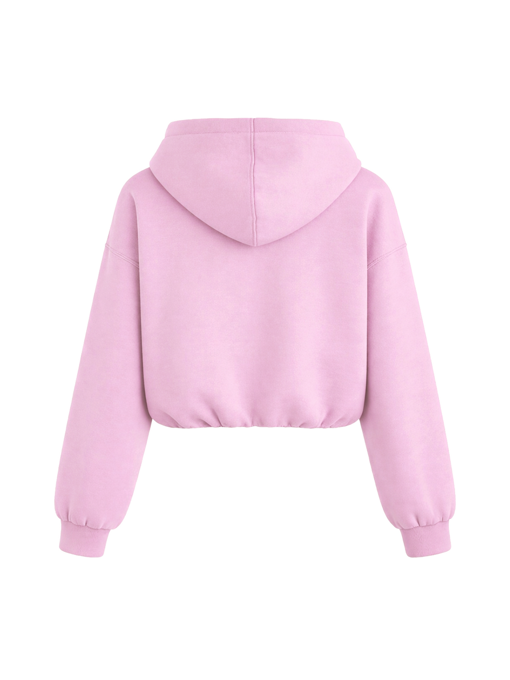 CROPPED PUFFY - ROSE QUARTZ