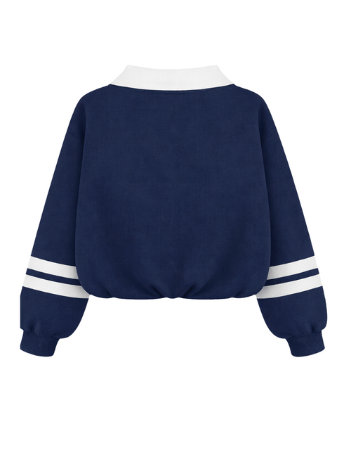 COLLAGE HOODIE - MIDNIGHT NAVY