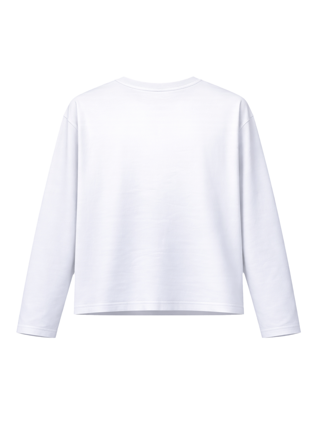 BOXY LONGSLEEVE - WHITE