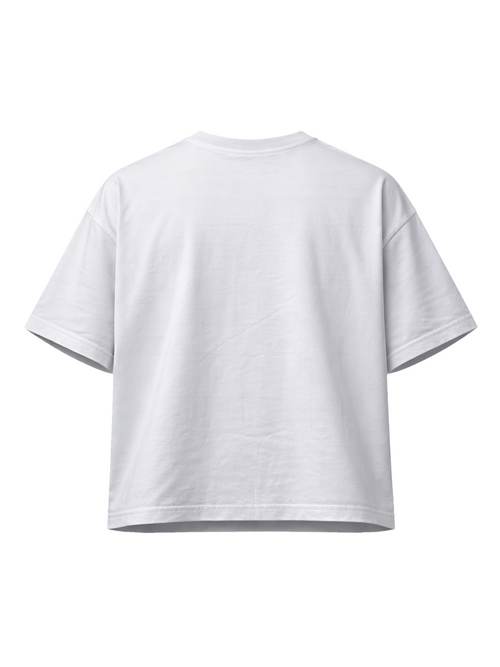 BOXY T-SHIRT - WHITE