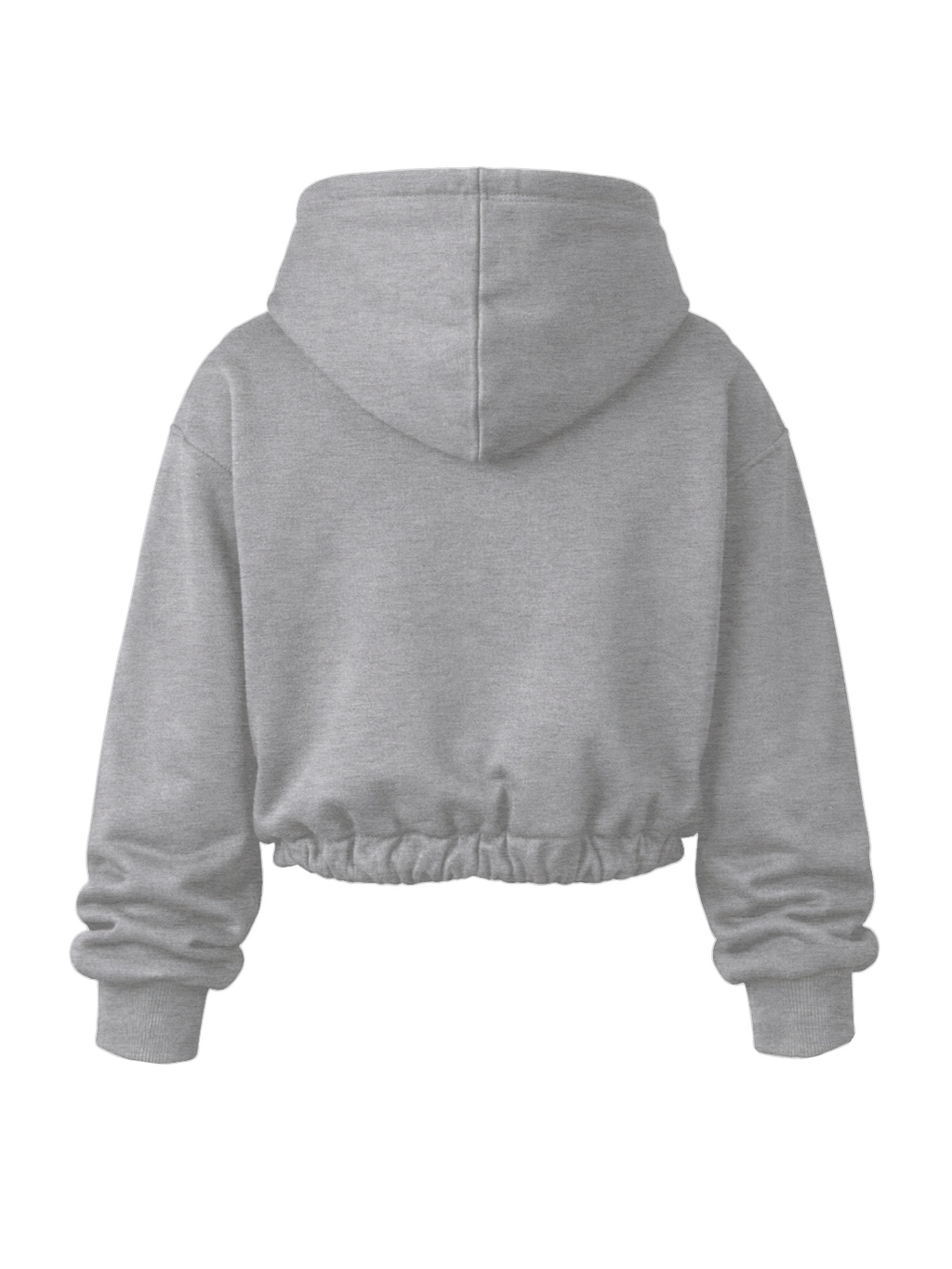 CROPPED PUFFY - HI MELANGE