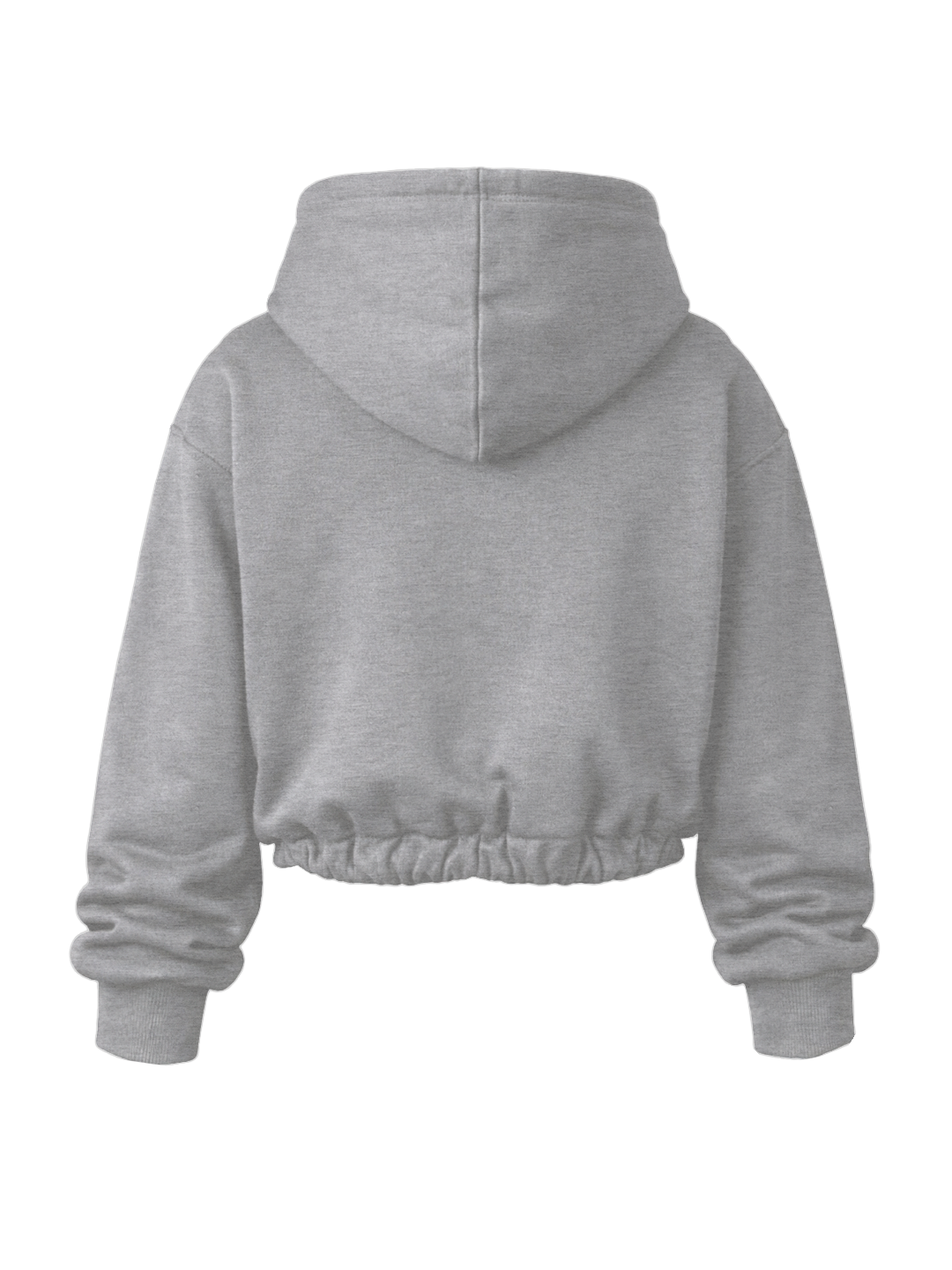 CROPPED PUFFY - HI MELANGE