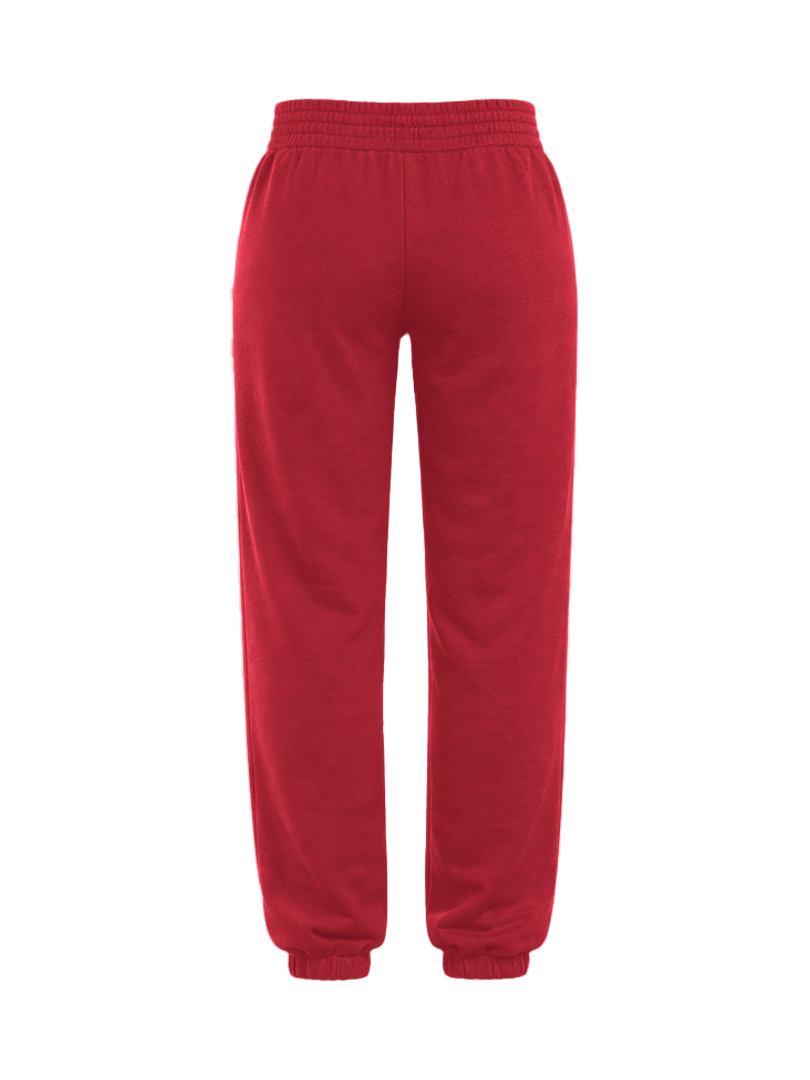JOGER PANTS - MERLOT RED