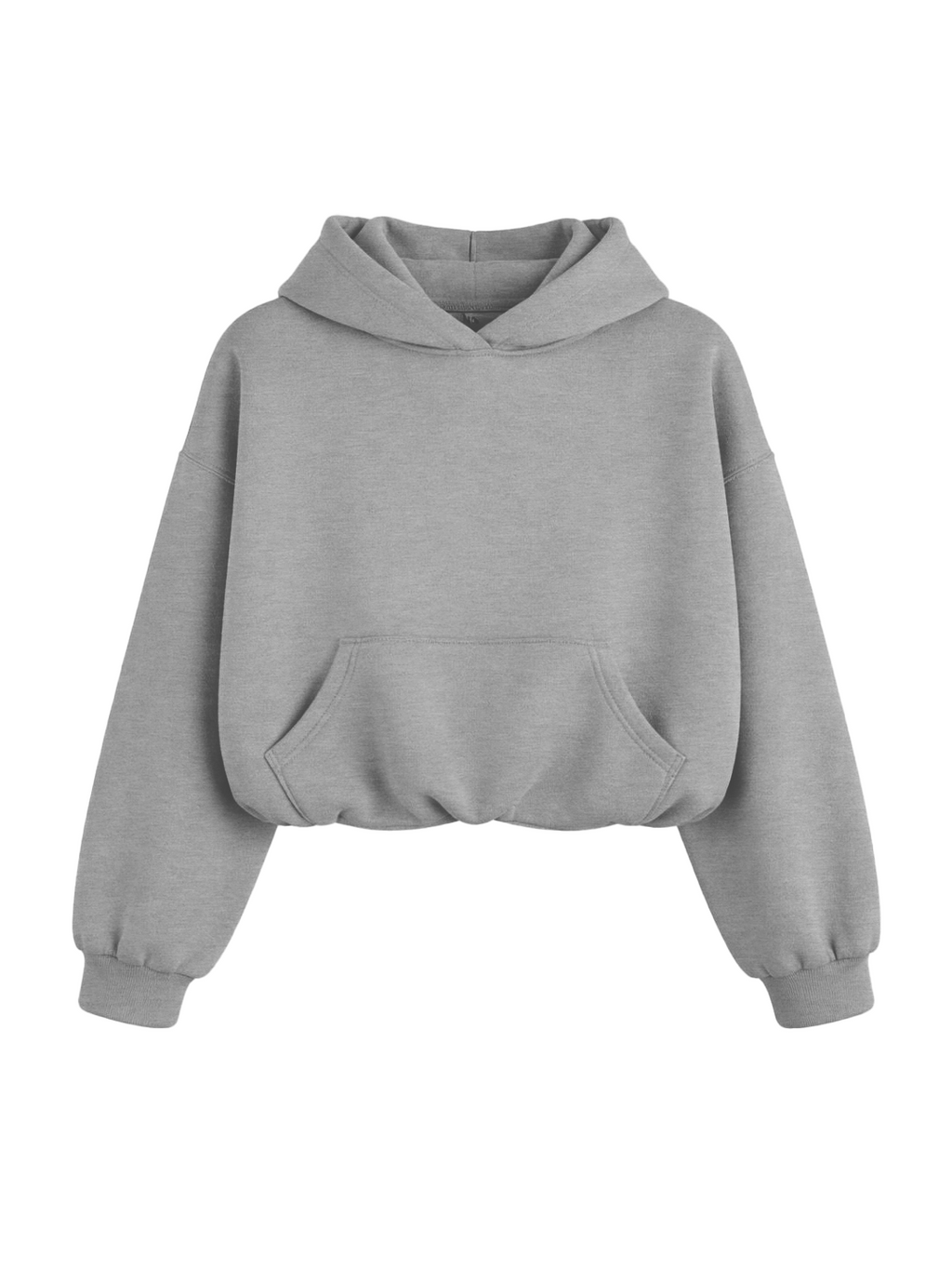 CROPPED PUFFY - HI MELANGE