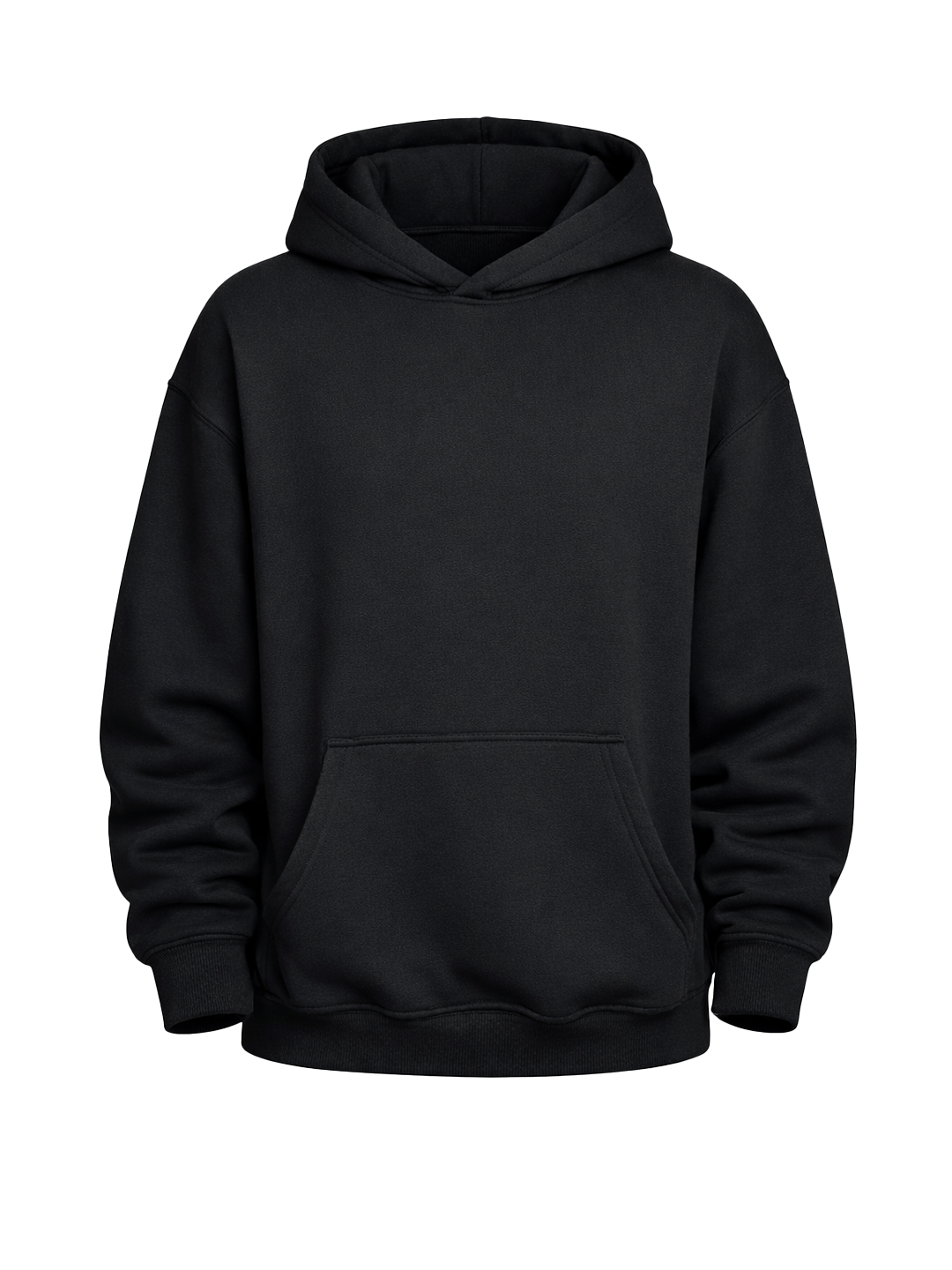 OVERSIZE HOODIE - COAL BLACK