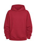 OVERSIZE HOODIE - MERLOT RED