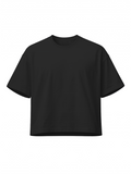 BOXY T-SHIRT - BLACK