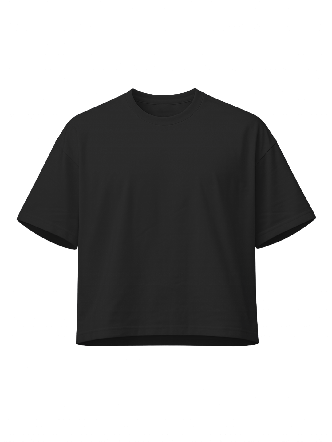 BOXY T-SHIRT - BLACK