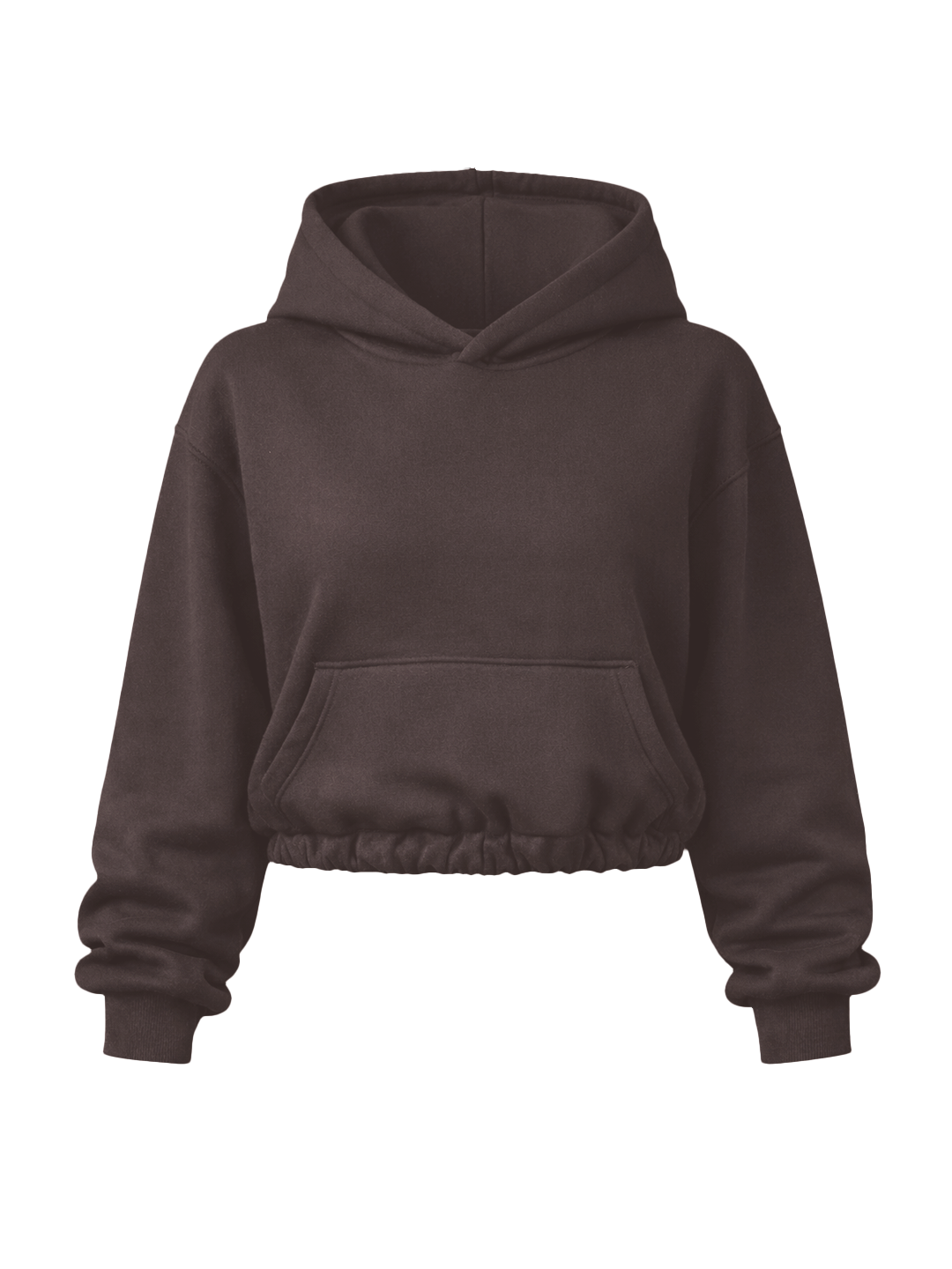 CROPPED PUFFY - CHOCOLATE FOUNDE