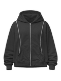 RIFT HV ZIP HOODIE - BLACK STREET