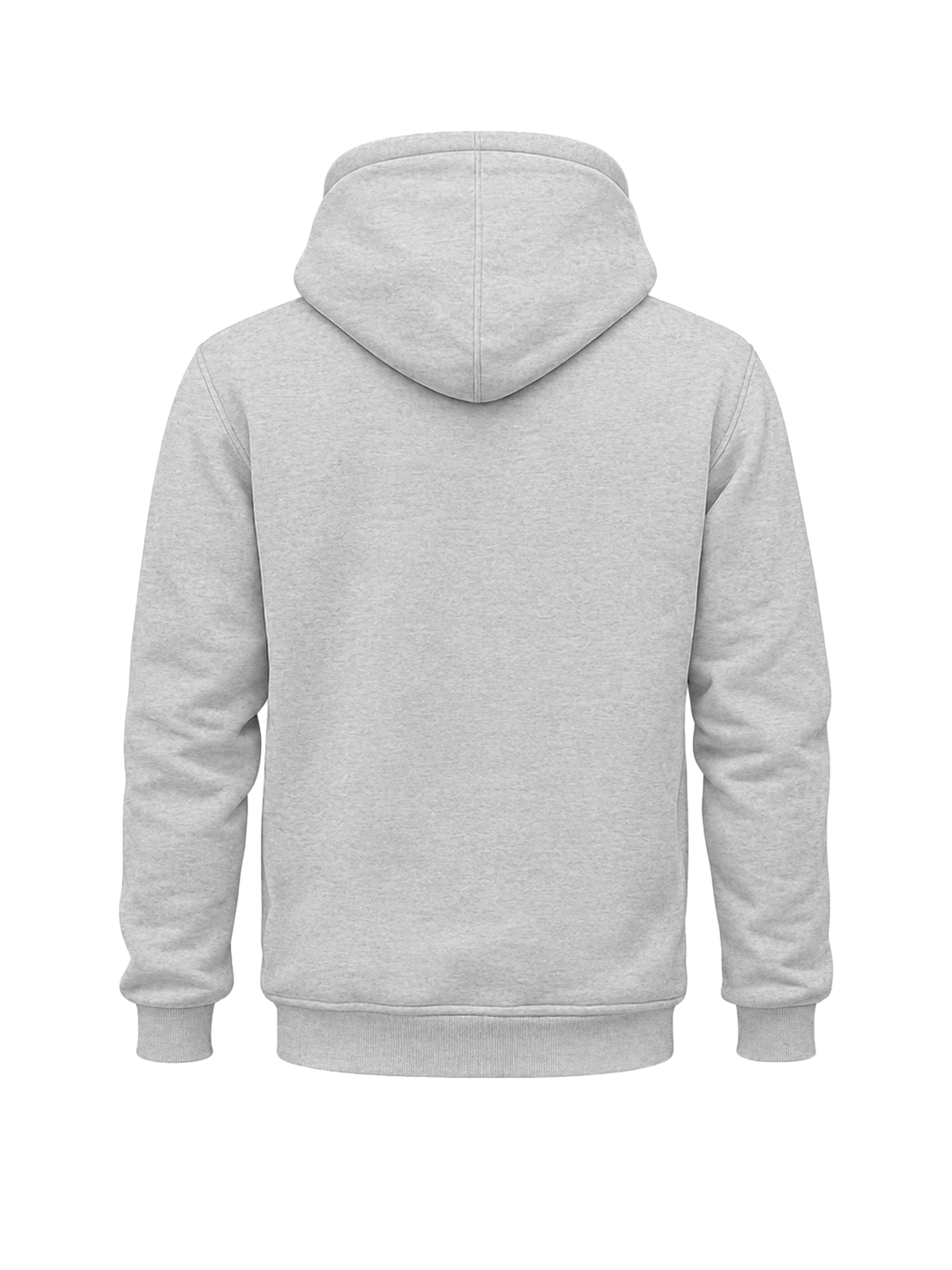REGULAR ZIP HOODIE - HI MELANGE